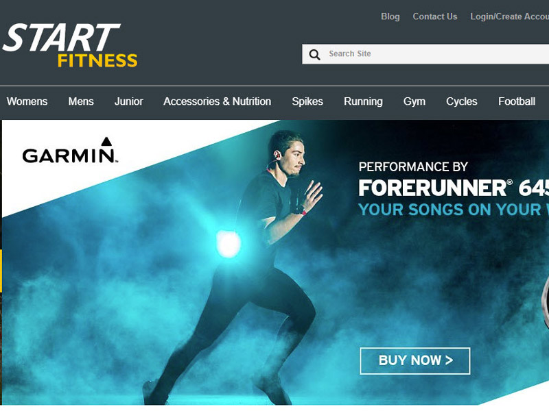 Start Fitness - אתרי קניות בחו"ל